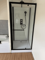 Halluin pose de cabine de douche