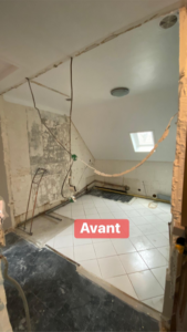 Bondues rénovation complète salle de bain — photo 1