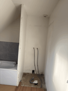 Halluin pose de cabine de douche — photo 1